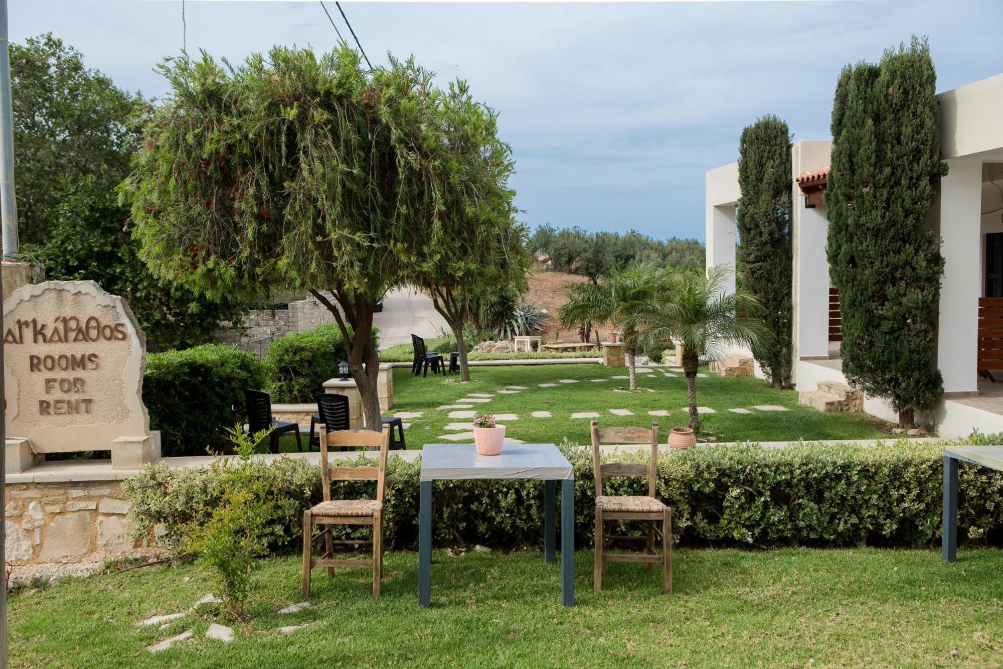 Agarathos Traditional Rooms - Pool - Kaliviani -On The Road To Balos Buitenkant foto