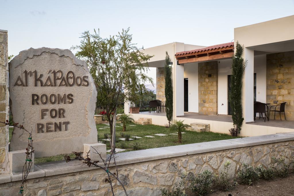 Agarathos Traditional Rooms With Pool Kalivianí Buitenkant foto