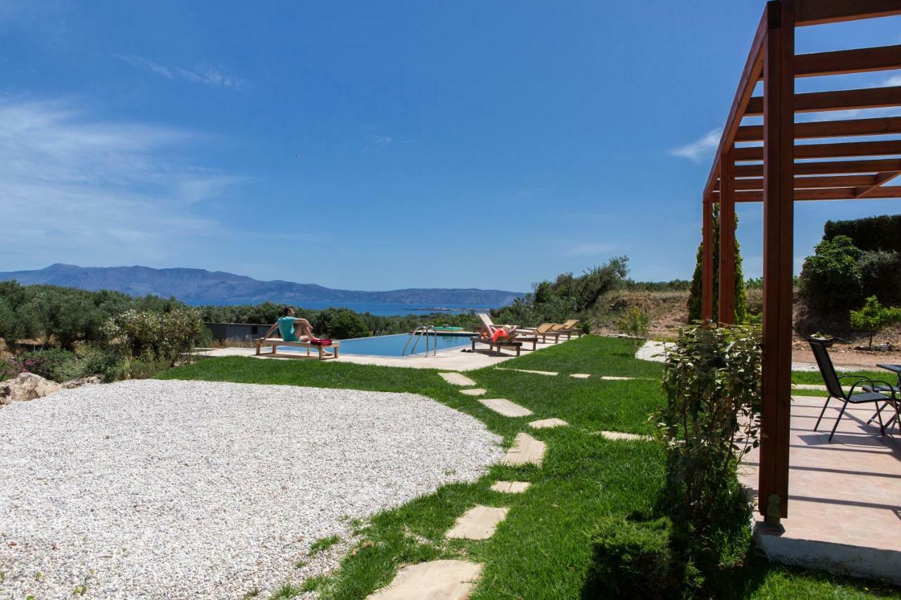 Agarathos Traditional Rooms - Pool - Kaliviani -On The Road To Balos Buitenkant foto